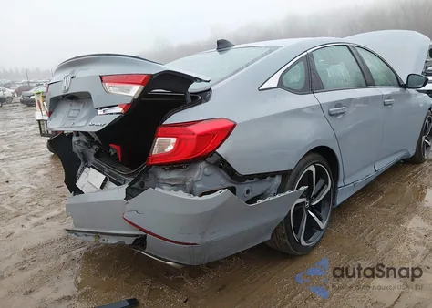 2022 Honda Accord Sport из США, поврежденный, VIN 1HGCV1F31NA021240